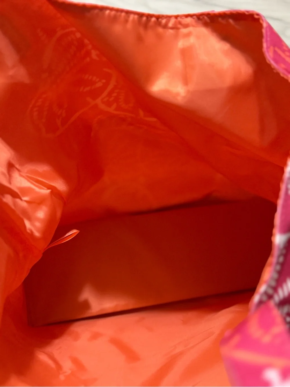 Lilly Pulitzer Pink & Orange Floral Print Tote